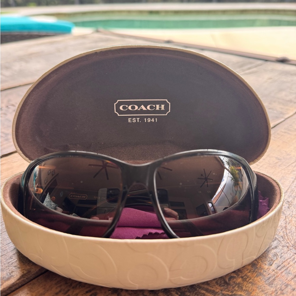 Coach Nina 5494 Brown Women's Sunglasses